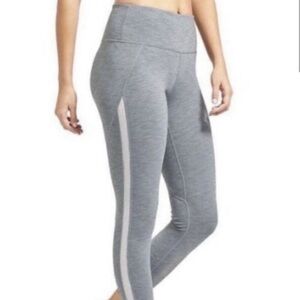 ATHLETA Gray High Rise Chaturanga Leggings Size Small